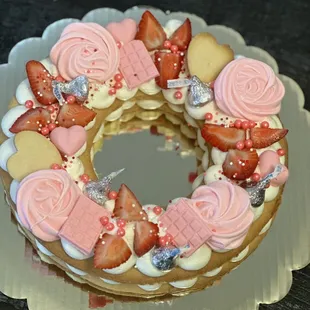 Circle cake