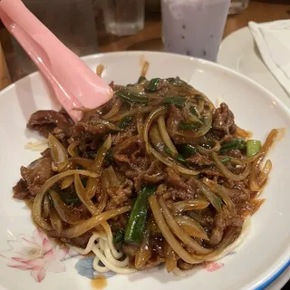 Mongolian Lamb Ramen Noodle