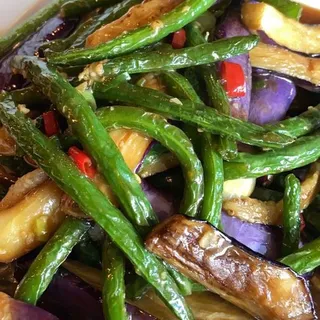 Eggplant Love Green Bean