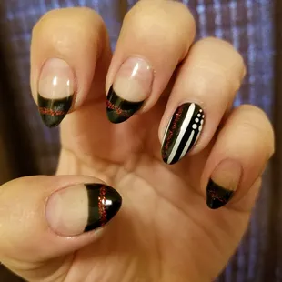 My Amazing nails from Sept, for my Hubbies Volunteer Fire Department Fundraiser  Got so many complements