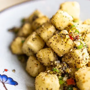 Salt &amp; Pepper Tofu. Instagram: @Absofreakinglutelyyummy