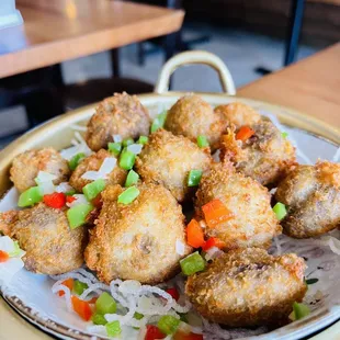 Fried mushrooms