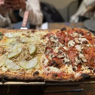 Pizza (we had a prefixe menu)