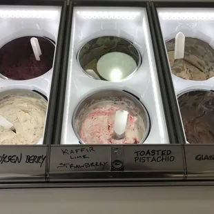 Gelato flavors