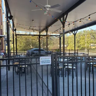 Outdoor patio