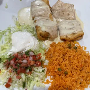 Mini Beef Chimichangas