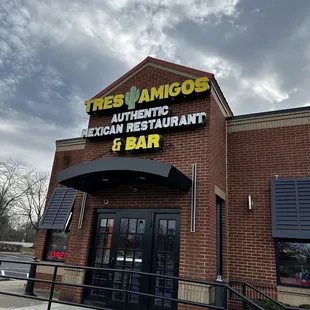 Front of the Restaurant .