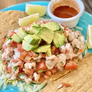Ceviche Tostada