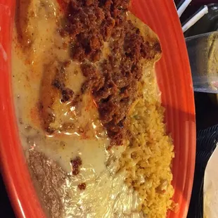 My chori pollo! Those beans also were to die for!