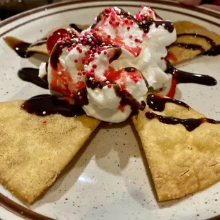 Birthday dessert