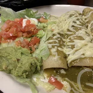 Enchilada Verde, very good!