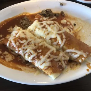 Enchiladas Mexicanas Lunch