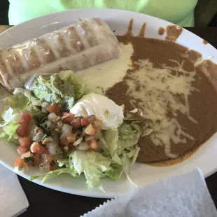 Chimichanga Lunch