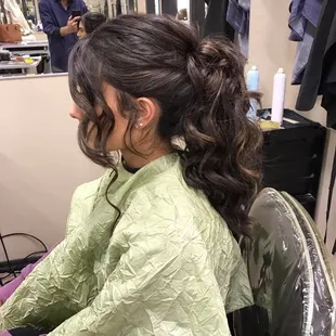 ABSOLUTELY loved my updo!!! It lasted all night. Received so many compliments.