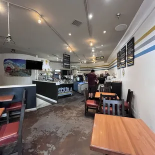 interior, sushi and sashimi