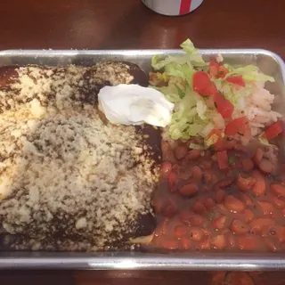 Mole Enchiladas
