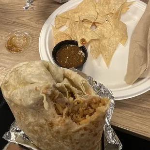 Chicken Burrito