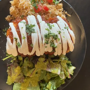 Veggie chimichanga