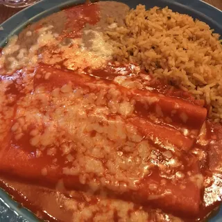 Dos Enchiladas De Queso