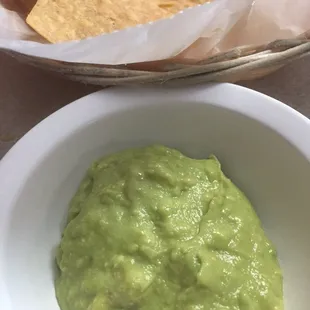 Guacamole... a bit too creamy for my liking
