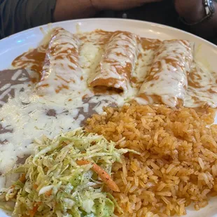 Enchiladas Al chipotle