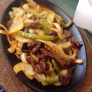 Steak Fajitas