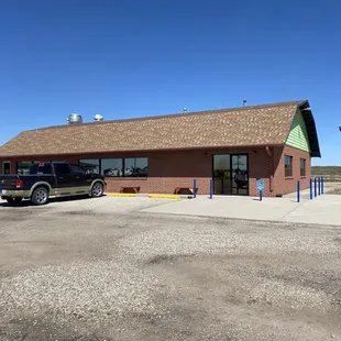 Outside of tres hermanos! Across the street from Cenex gas station