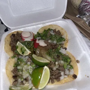 Tacos de asada