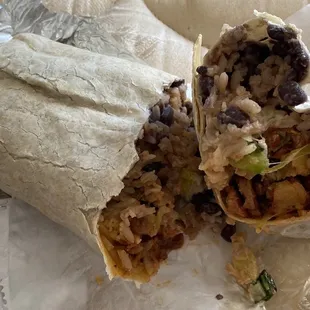 Pork and Pineapple Burrito