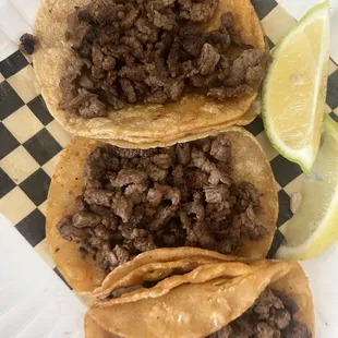 Tacos Asada