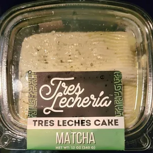 Tres Leches Matcha