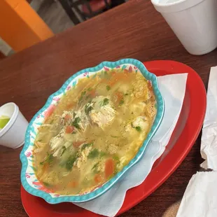 They also have hand soup, which is very good