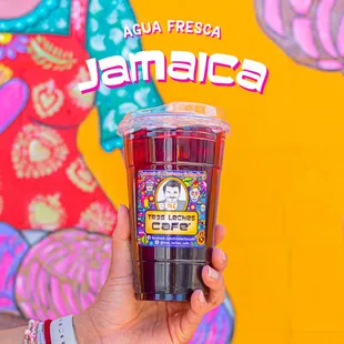 For this weather... Agua fresca to the rescue!  Have you tried our Jamaica? Visit us today and try our different flavors of aguas frescas!