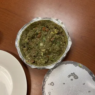 "Fresh guacamole"  We ordered $120 of food..Absolutely DISGUSTING..:who wants to eat that? #buyerbeware