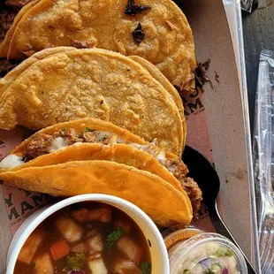 Quesobarria Tacos