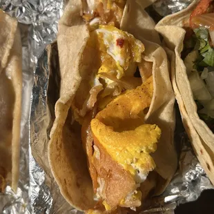 She has the best homemade corn tortillas that I've ever had. I never liked corn tortillas as much until I tried