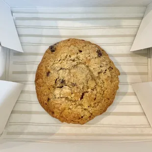 Oatmeal raisin cookie ($3)