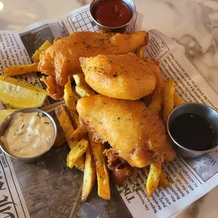 Classic Beer Battered Fish
