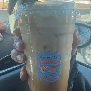 Mazapán latte