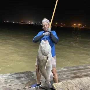 Another Monsta Fish caught in Palacios, Tx