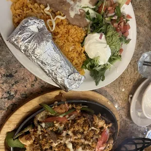 Huarache fajitas