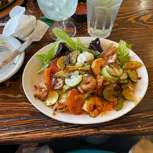 Shrimp yuteco dish