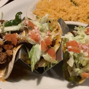 Cheese steak tacos!! Delicious!!