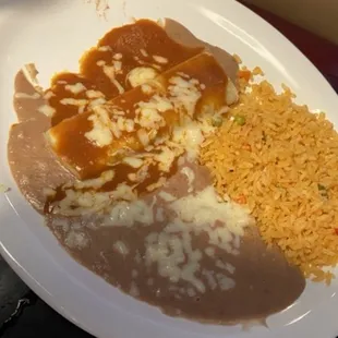 Bean Enchiladas