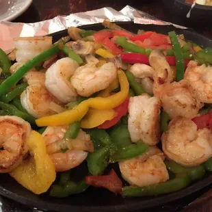 Shrimp fajita!