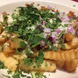 New Carnita fries are the best thing they make here!