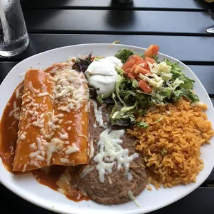 Enchiladas Vegeterianas