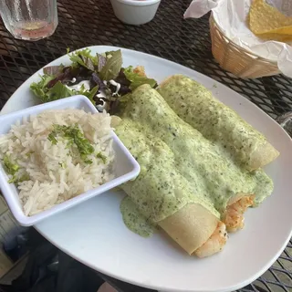 Seafood Enchiladas