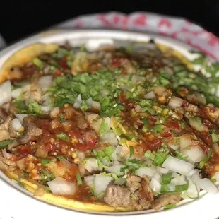 Carne Asada Taco Plate