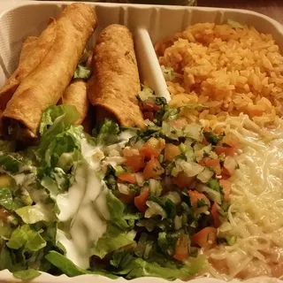 Flautas Plate